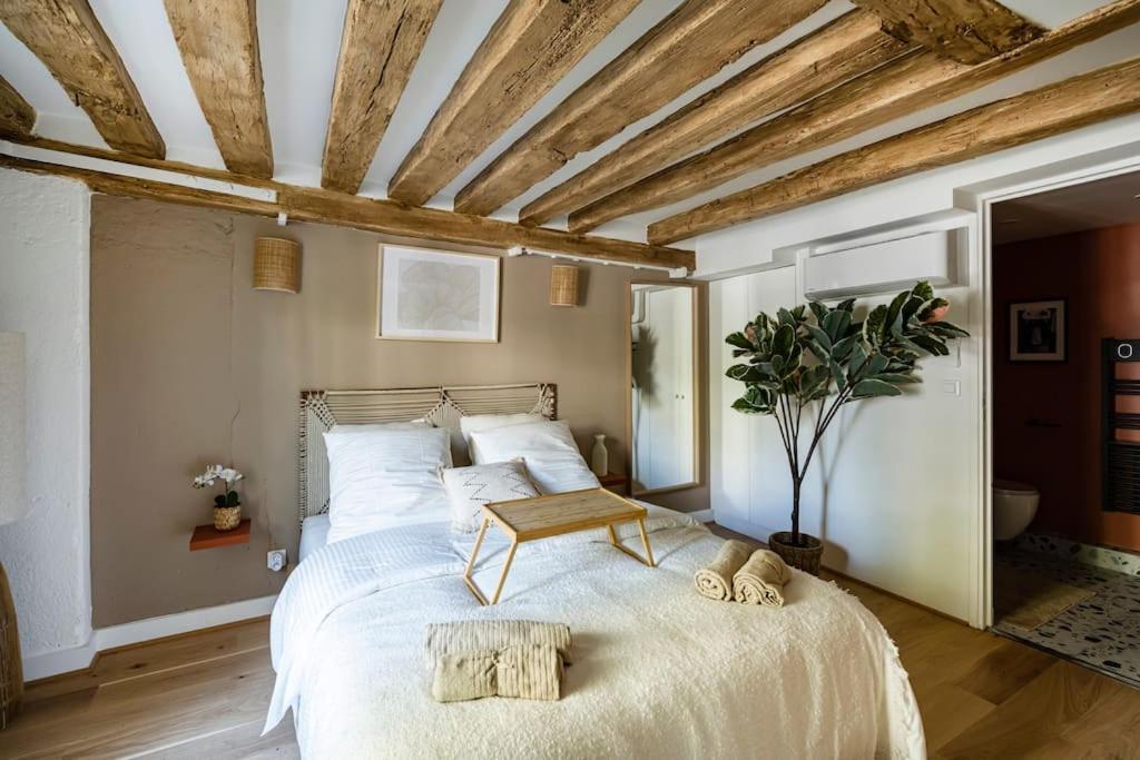 Pavillon Eden - Le Nid - Le Marais Lägenhet Paris Exteriör bild